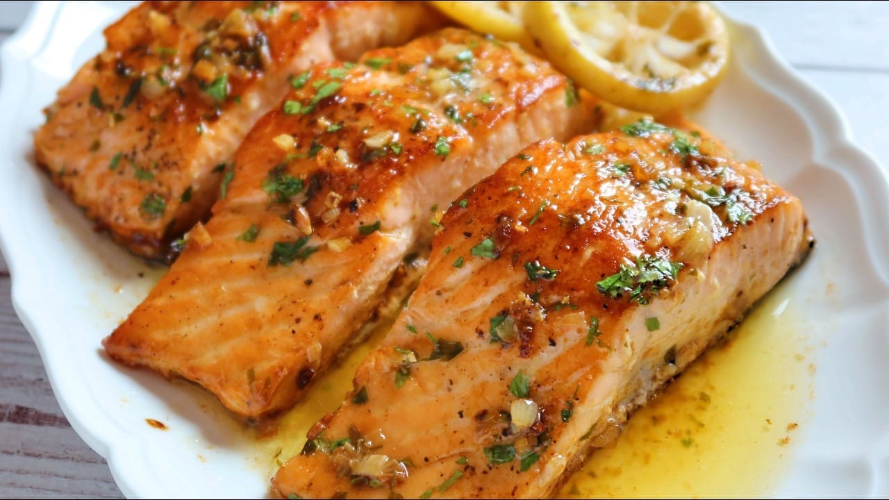 Salmone in padella