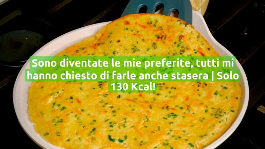 Sono diventate le mie preferite, tutti mi hanno chiesto di farle anche stasera | Solo 130 Kcal!