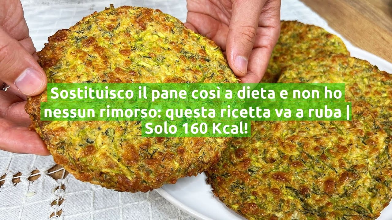 Sostituisco il pane così a dieta e non ho nessun rimorso: questa ricetta va a ruba | Solo 160 Kcal!