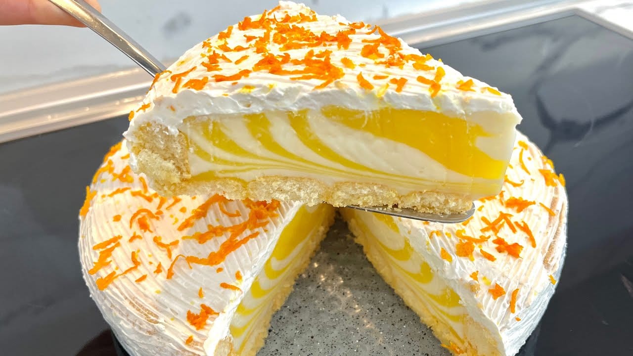 Torta all'arancia di Capodanno