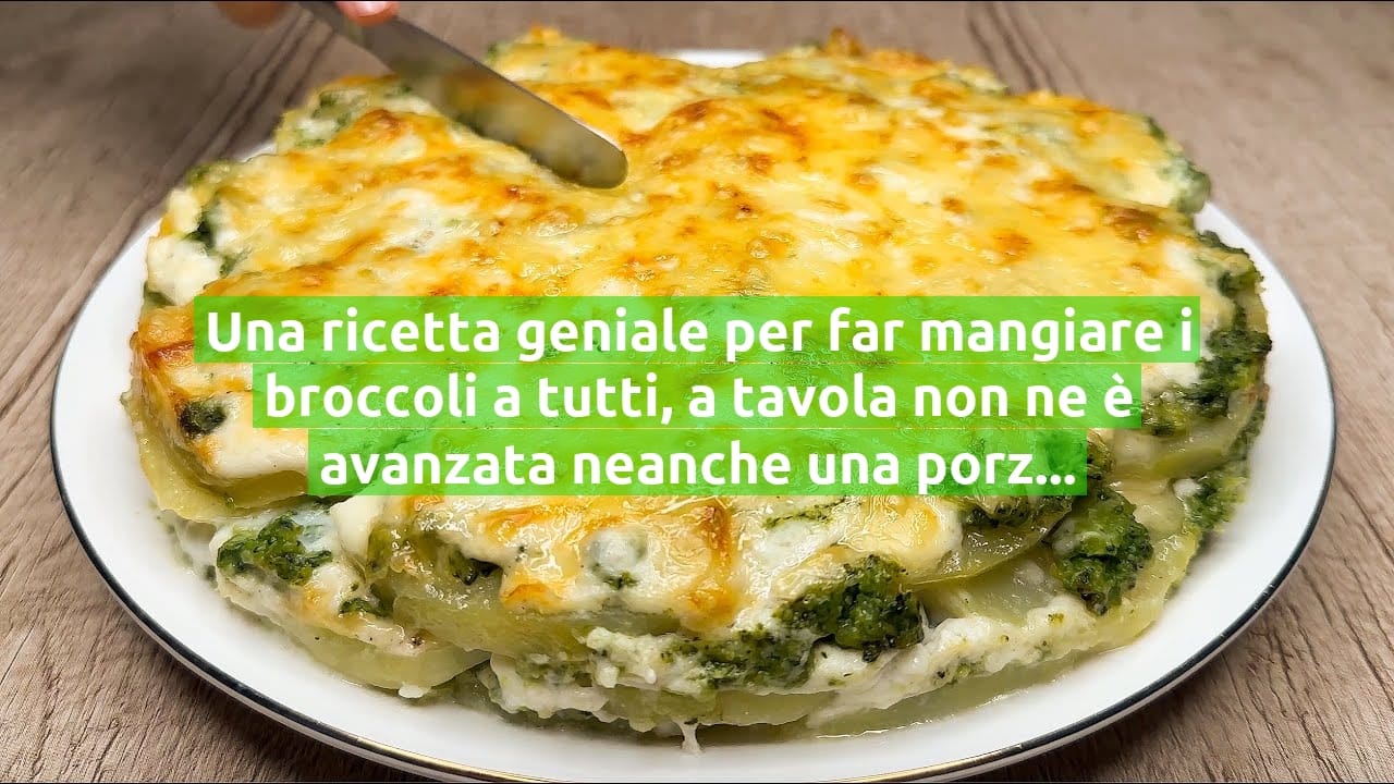 Una ricetta geniale per far mangiare i broccoli a tutti, a tavola non ne è avanzata neanche una porzione | Solo 250 Kcal!