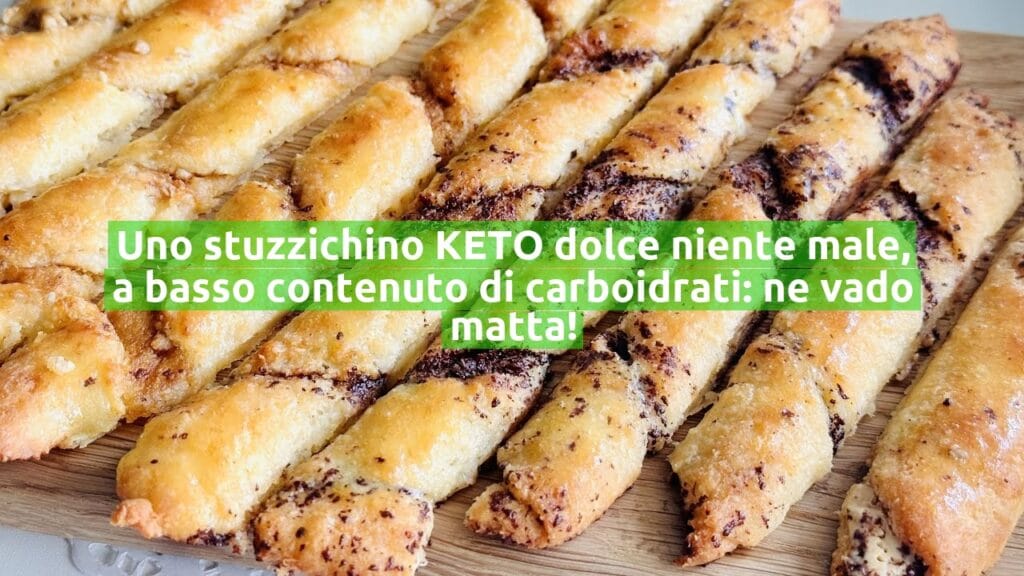 Uno stuzzichino KETO dolce niente male, a basso contenuto di carboidrati: ne vado matta!