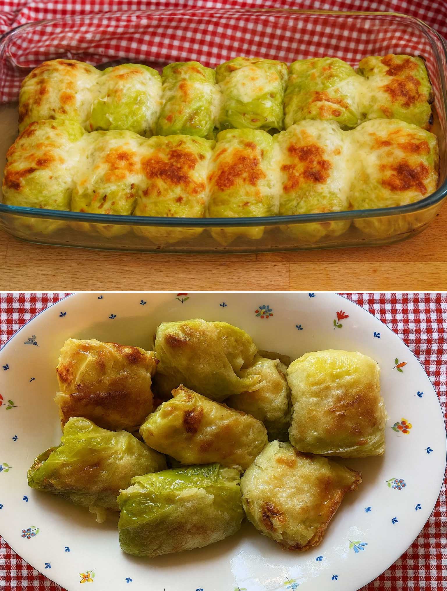 Involtini di verza
