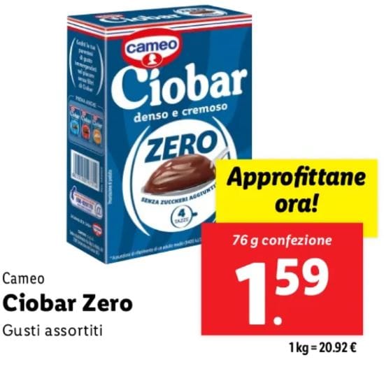 Ciobar zero cameo 