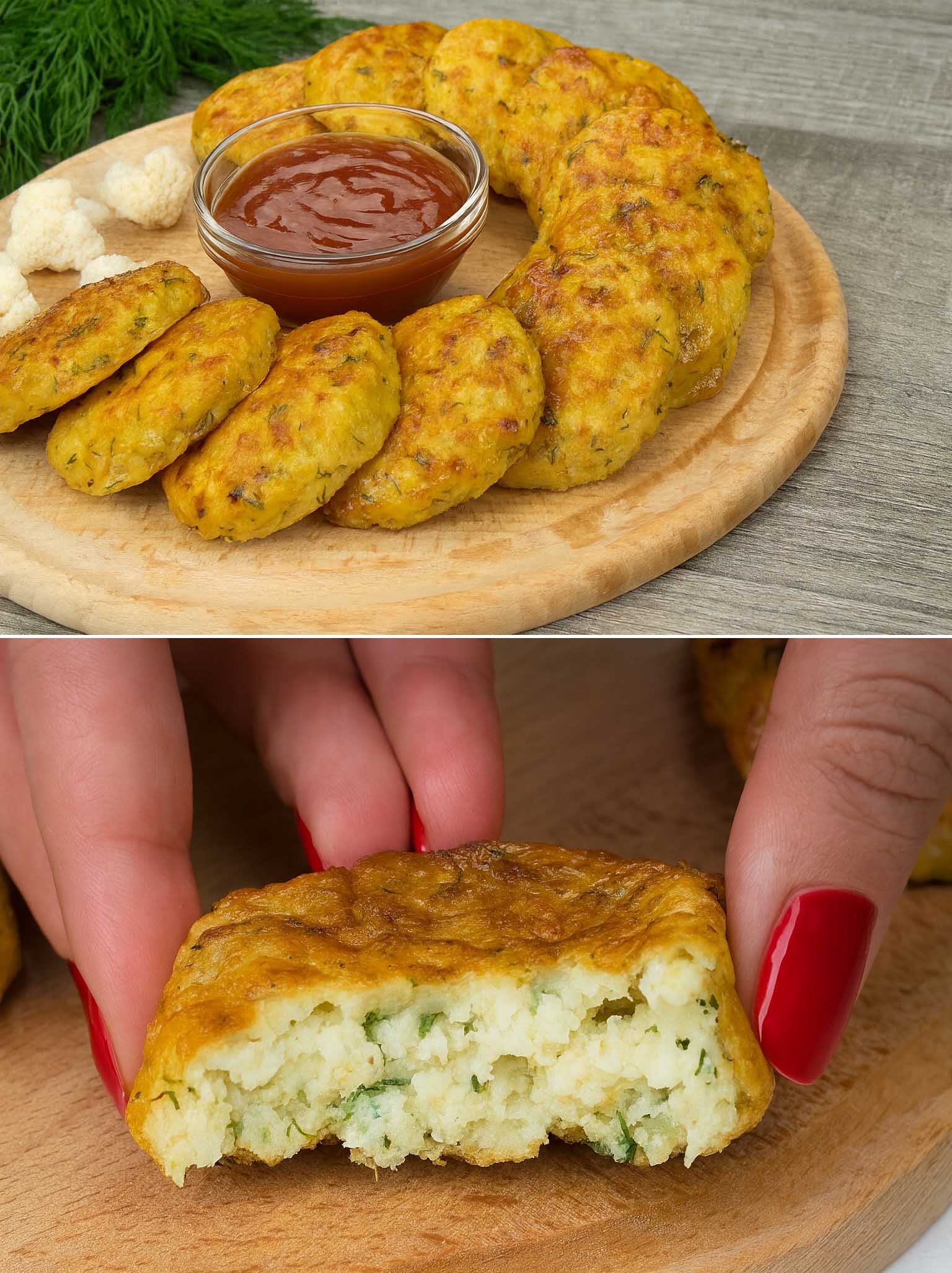 Frittelle di cavolfiore