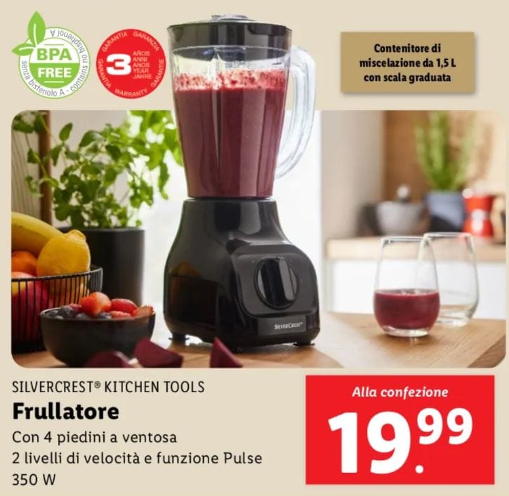 Frullatore lidl