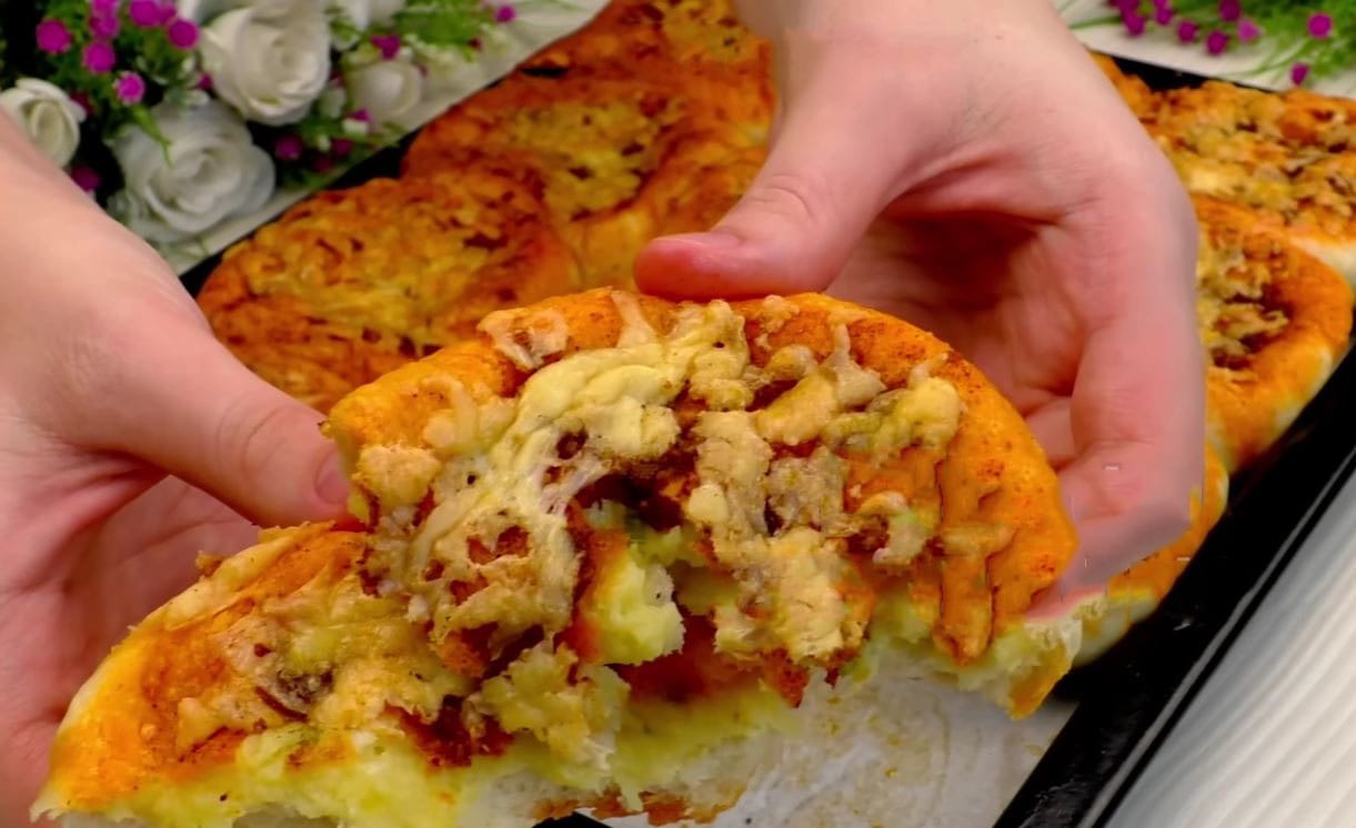 Pizzette ripiene di patate