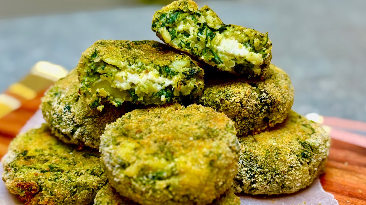Polpette di patate e spinaci