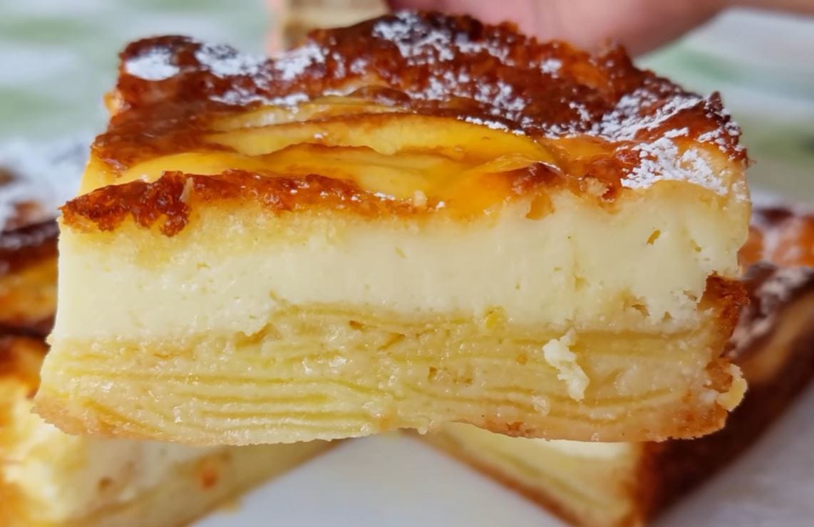 Torta di mele e crema