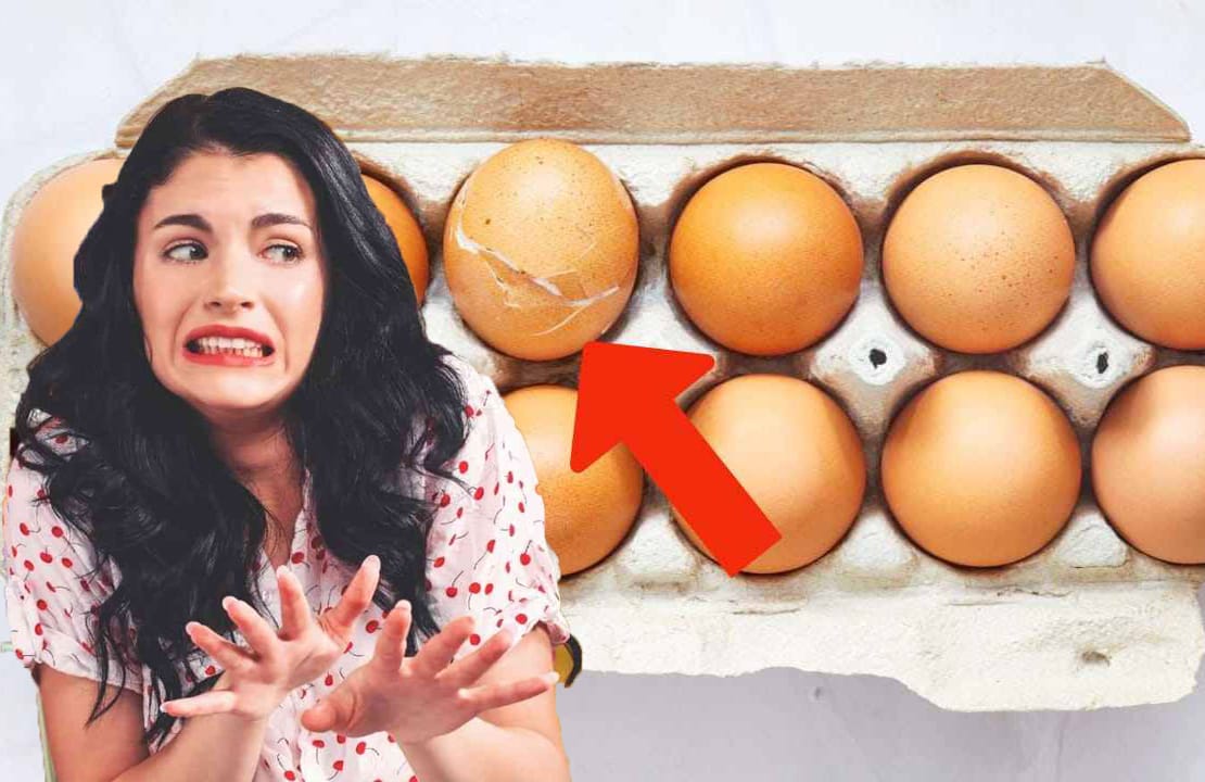Uova con crepe, sono buone da mangiare o no?