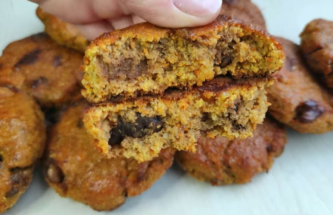 Biscotti di carote e cocco