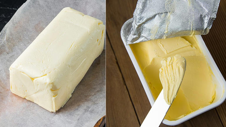 Burro e margarina