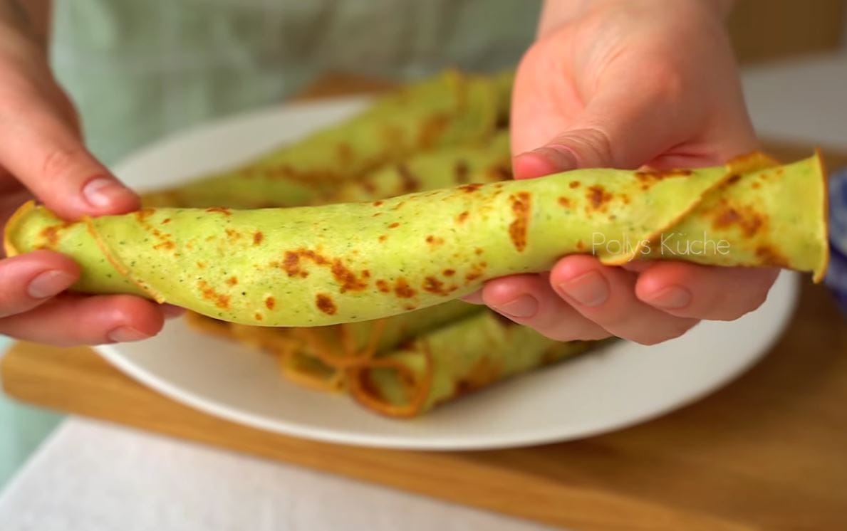 Crepes di zucchine