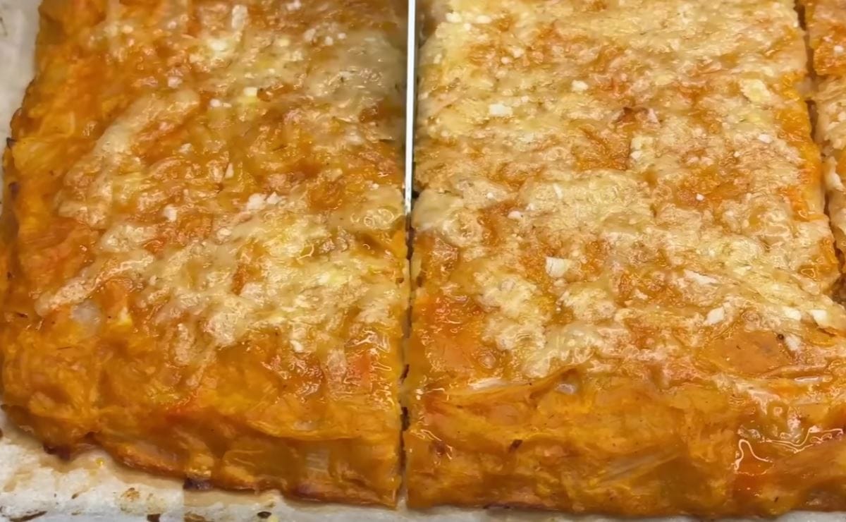Pizza salata di cavolo