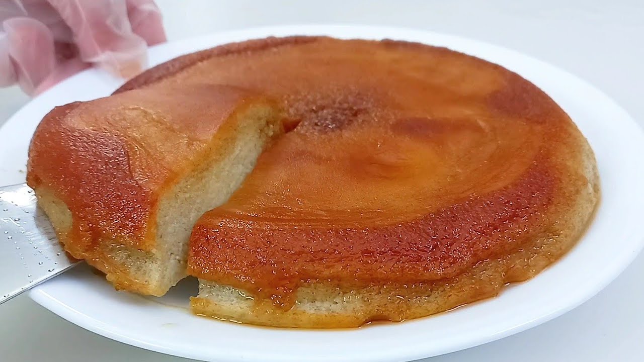 Torta al latte e banana