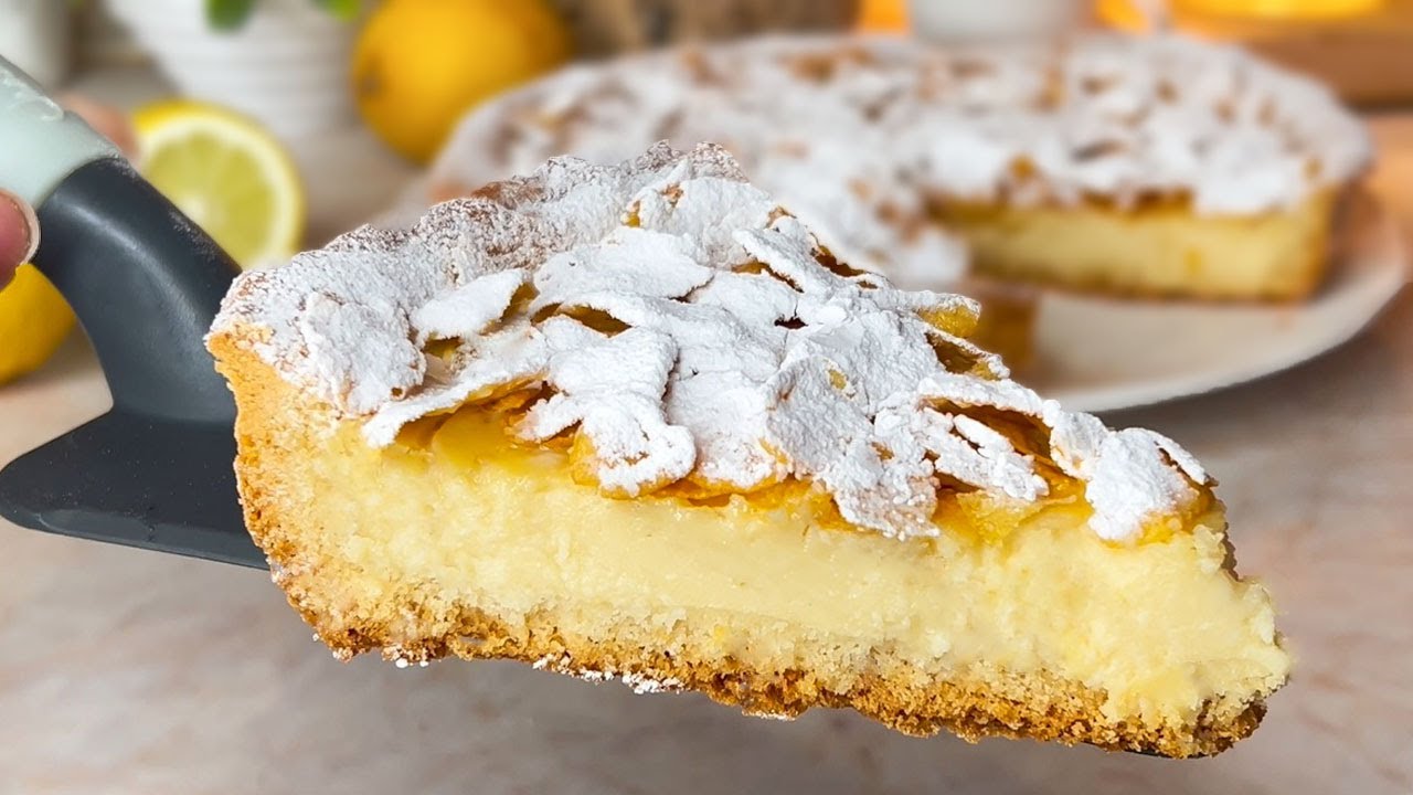Torta alla crema di limone