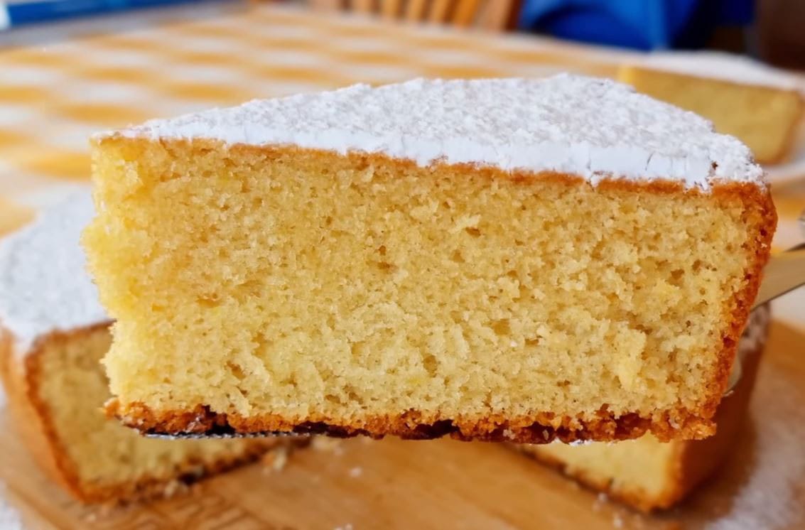 Torta alta e soffice