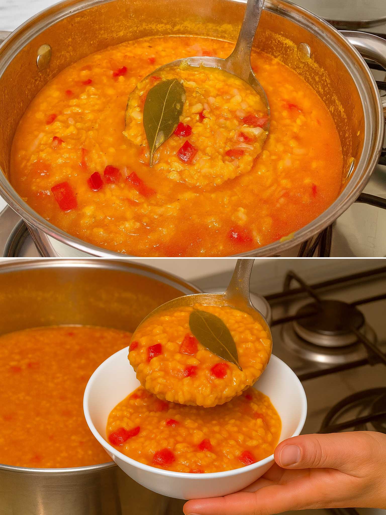 Zuppa di lenticchie alla greca
