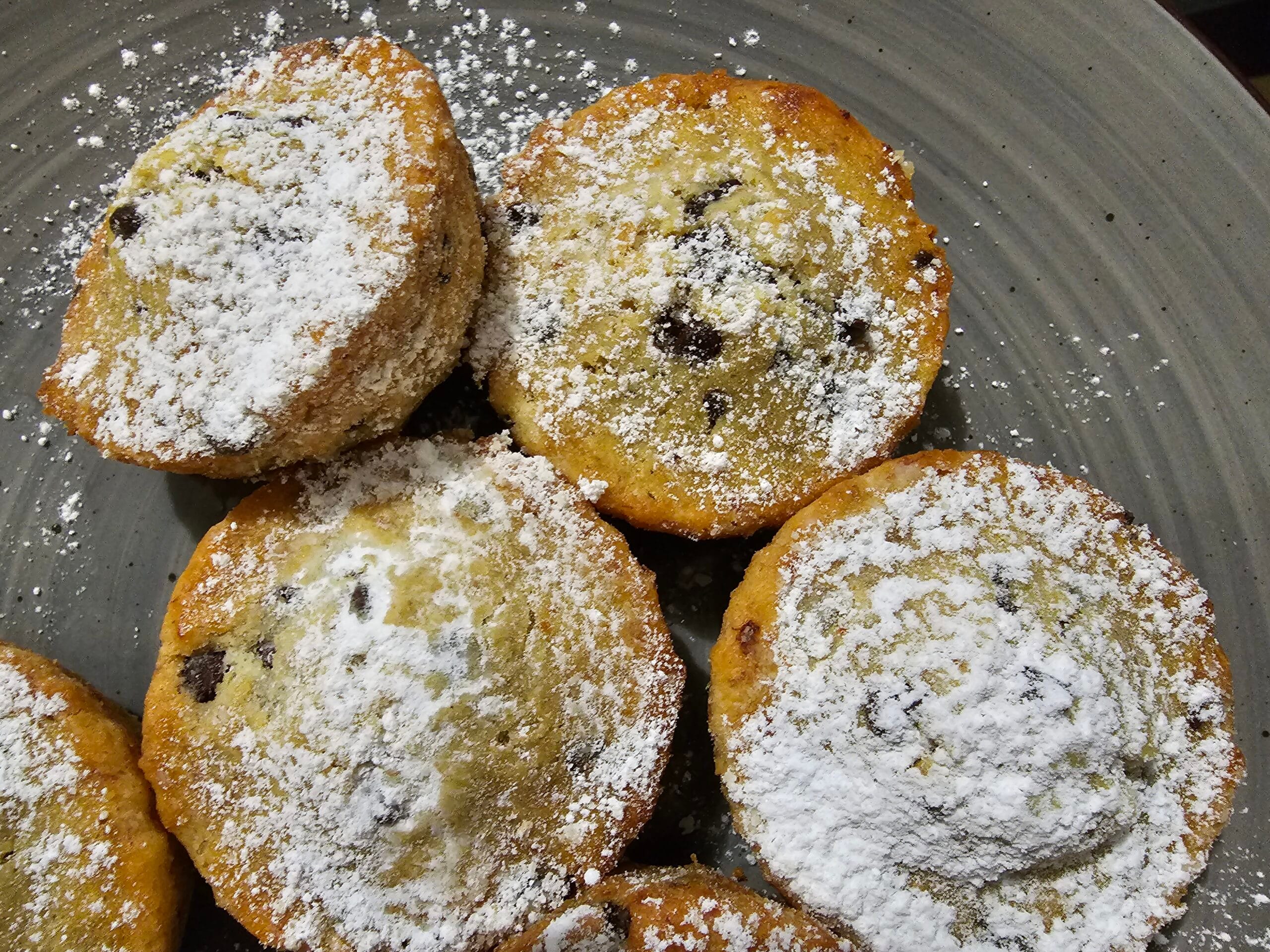 Muffin banana e cioccolato