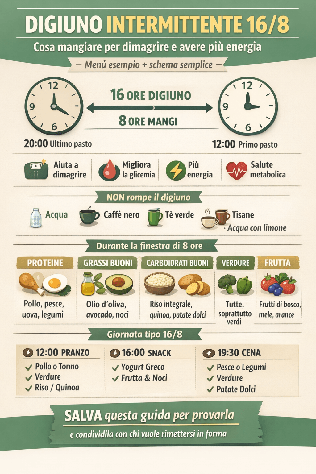 Dieta del digiuno intermittente