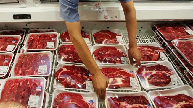 Carne al supermercato