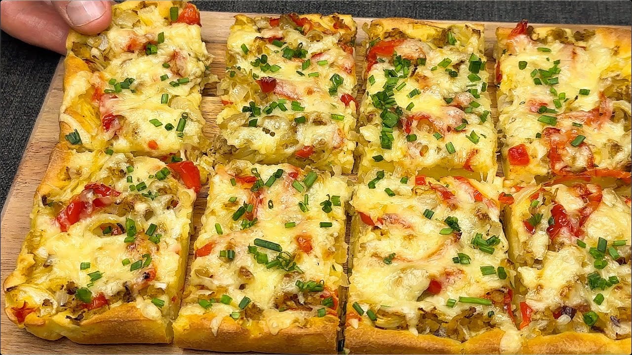 Pizza salata