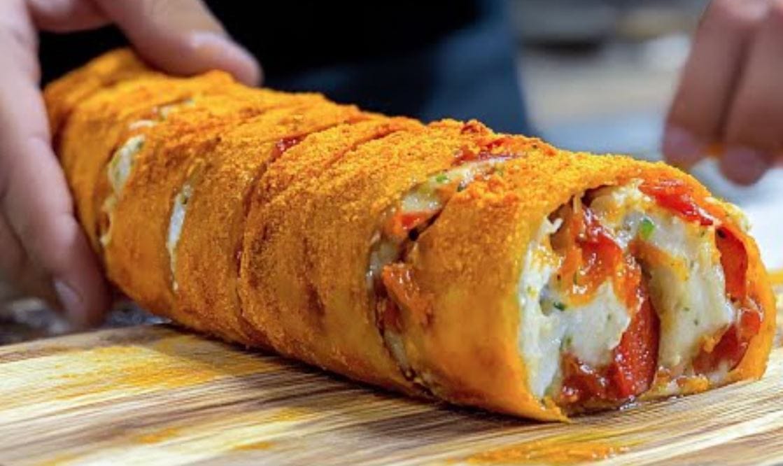 Rotolo di carote ripieno