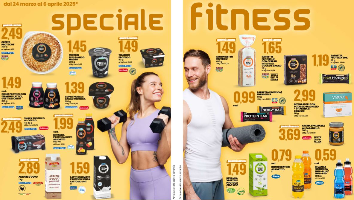 Speciale fitness eurospin