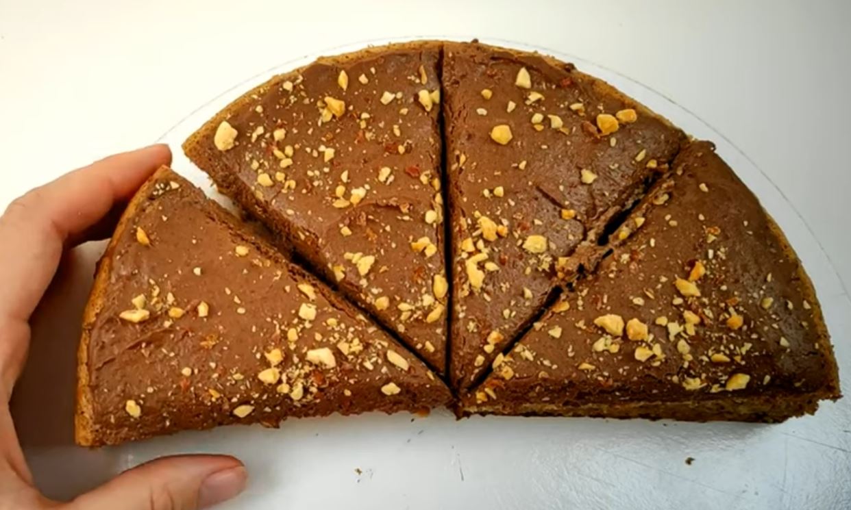Torta alla crema di cacao
