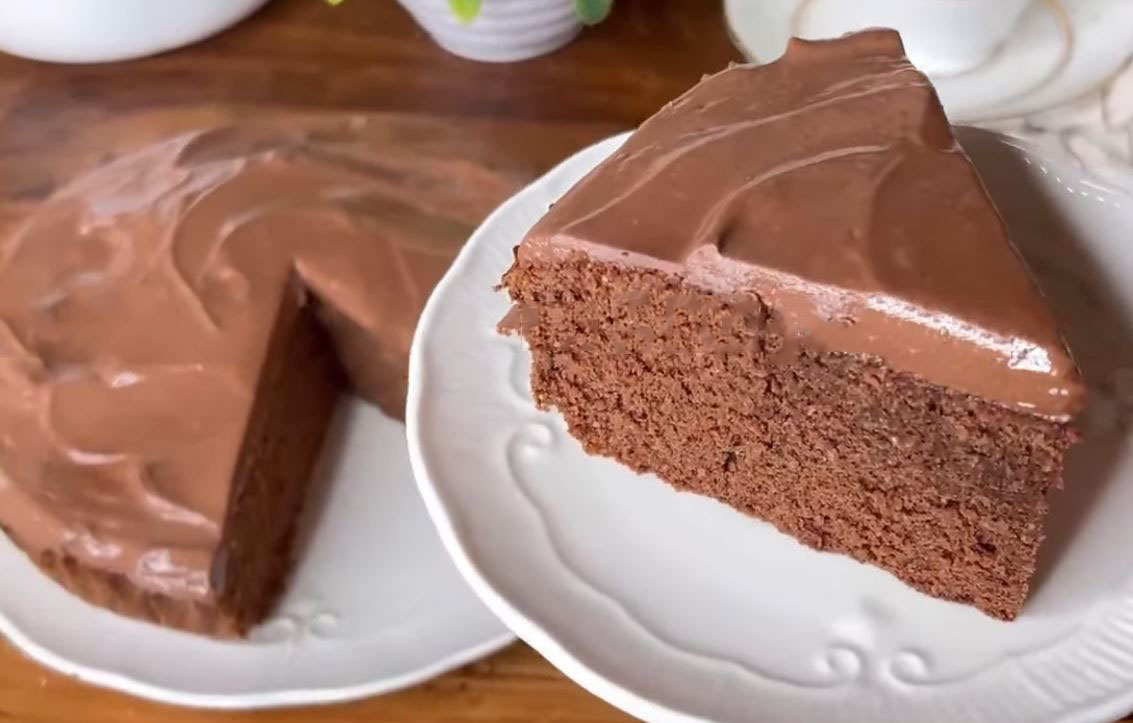 Torta di avena e cioccolato