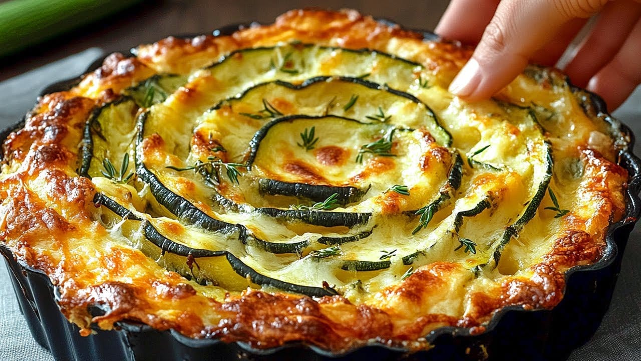 Torta di zucchine e pasta fillo