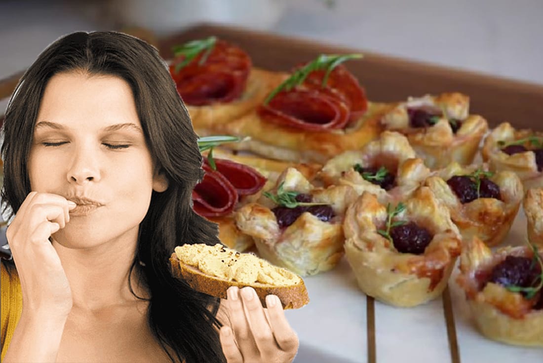 Antipasti di pasta sfoglia veloci