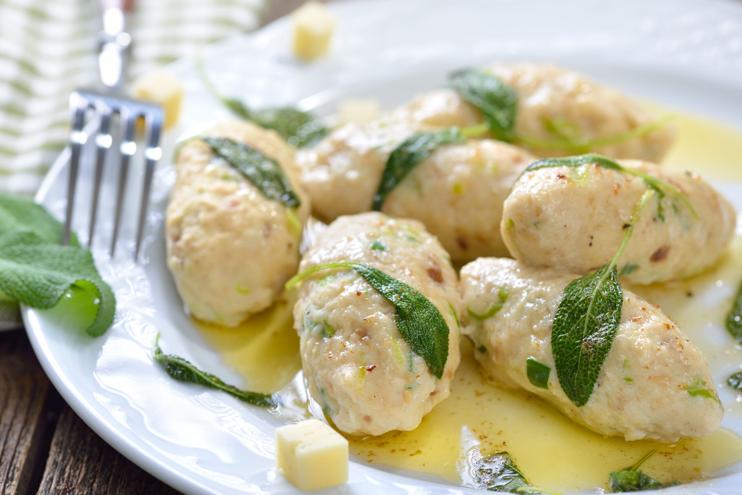 Gnocchi di patate con burro e salvia
