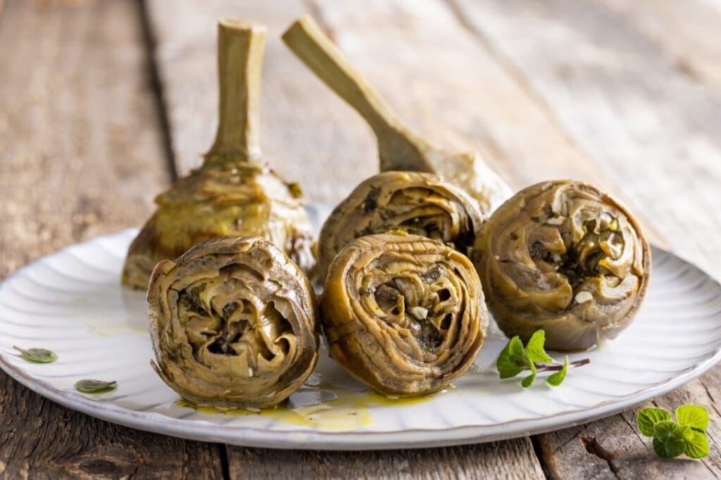 Carciofi alla romana
