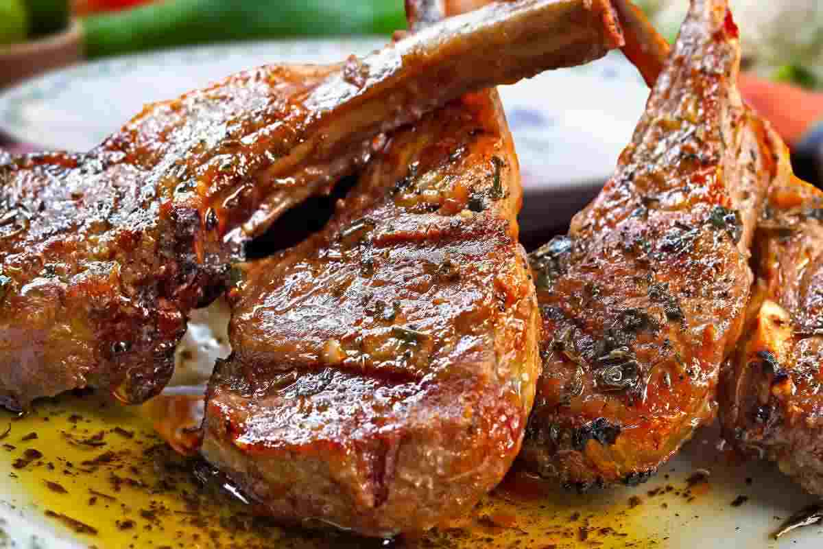 Costolette d'agnello in casseruola