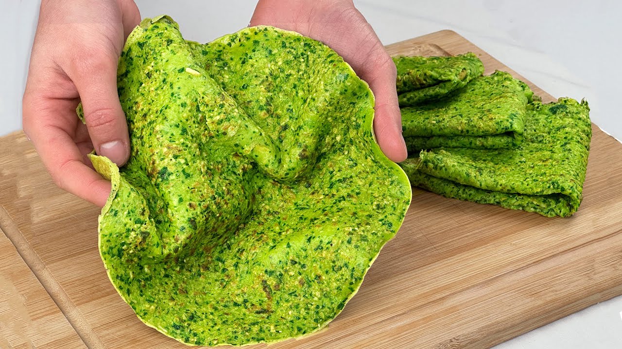 Crepes di avena e spinaci