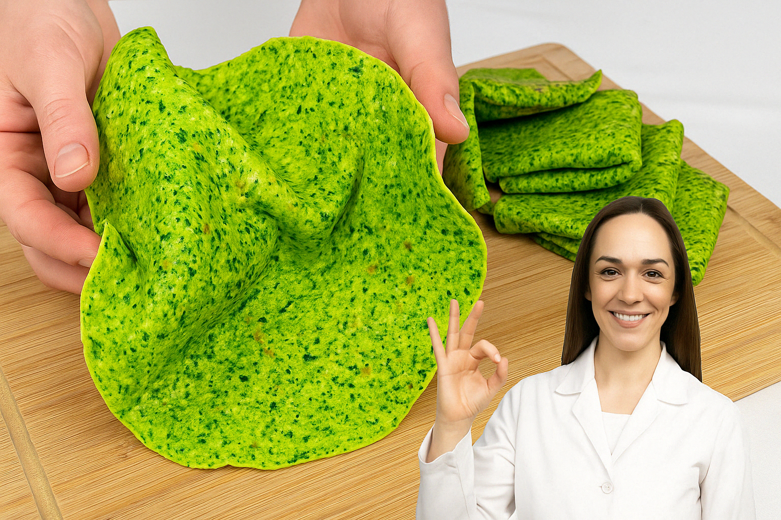 Crepes di spinaci