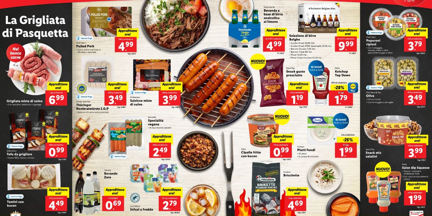 Grigliata di Pasquetta lidl