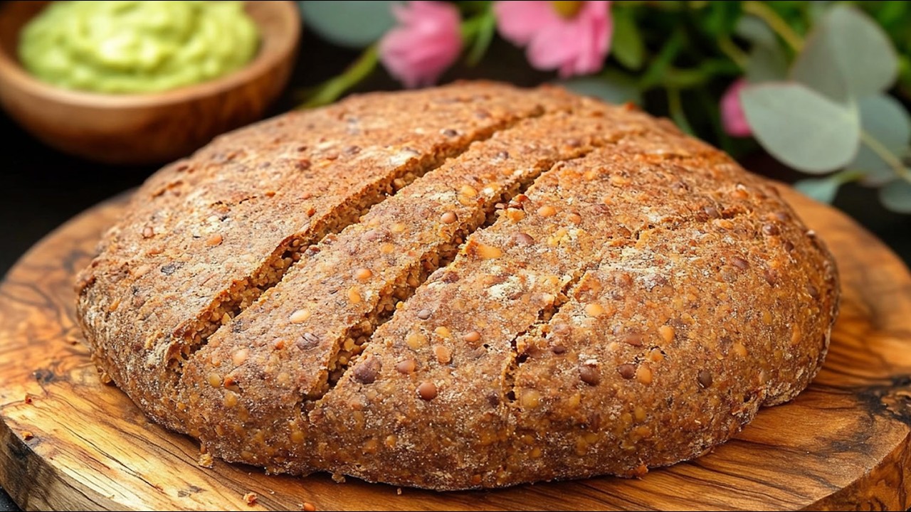 Pane alle lenticchie proteico