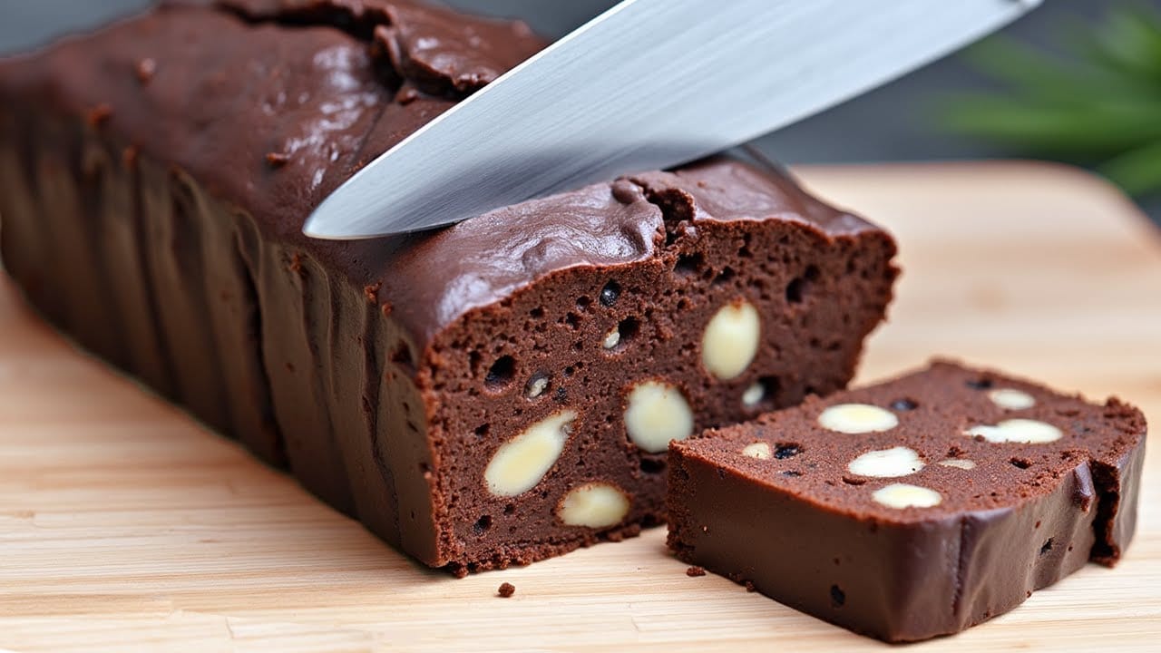 Plumcake banana e cacao