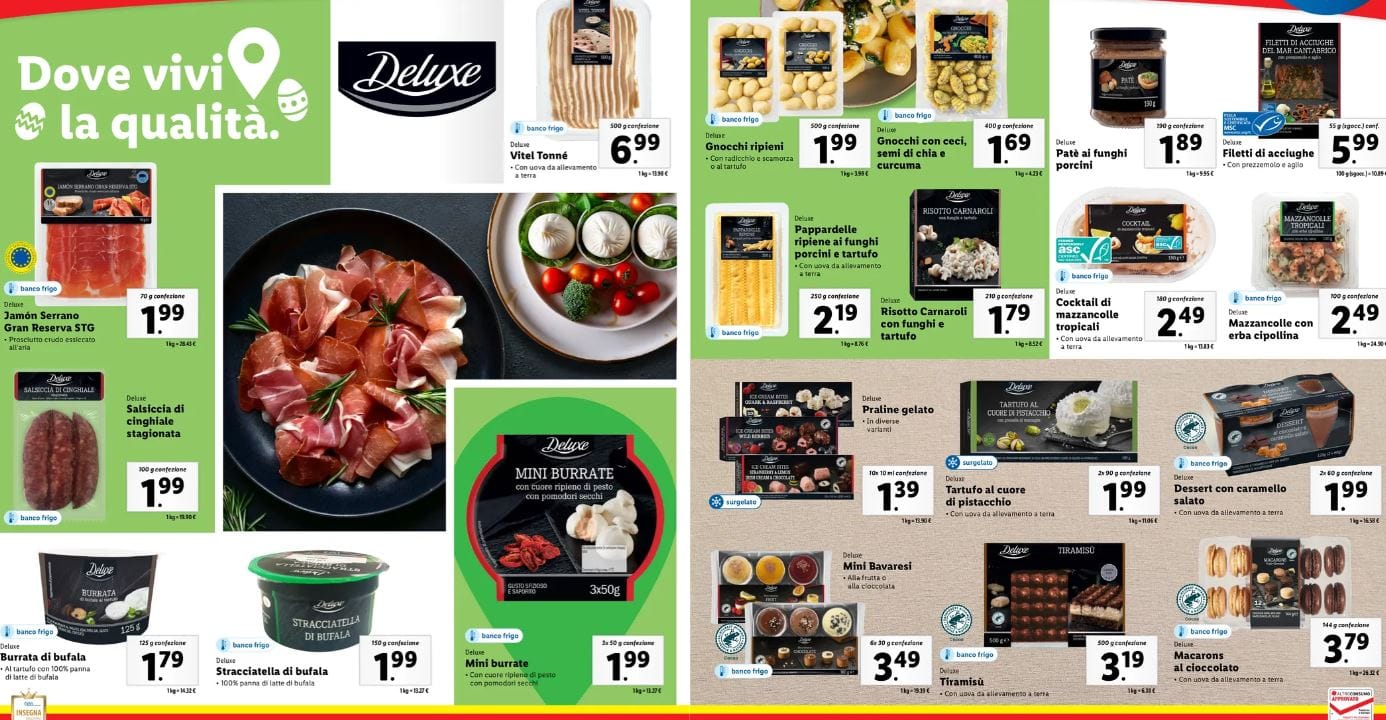 Deluxe offerta lidl
