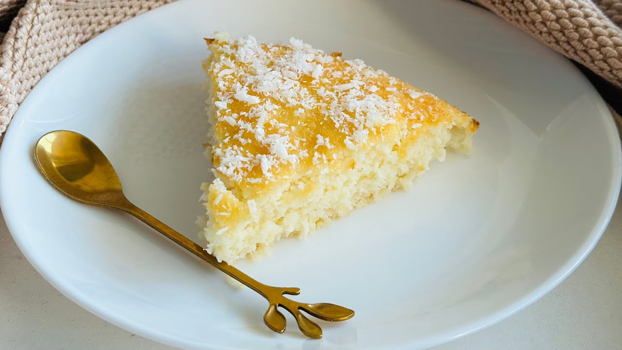 Torta al cocco e limone