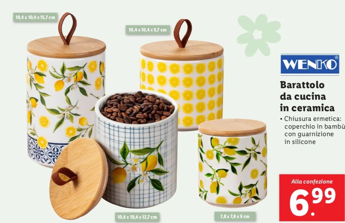 Barattoli da cucina wenko lidl