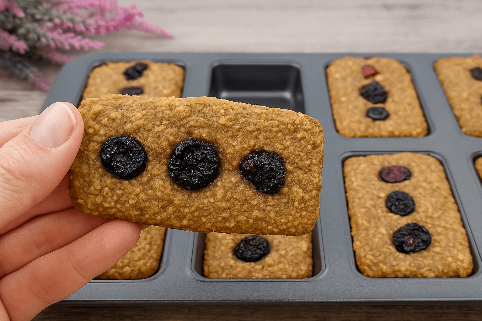 Biscotti di avena e banana