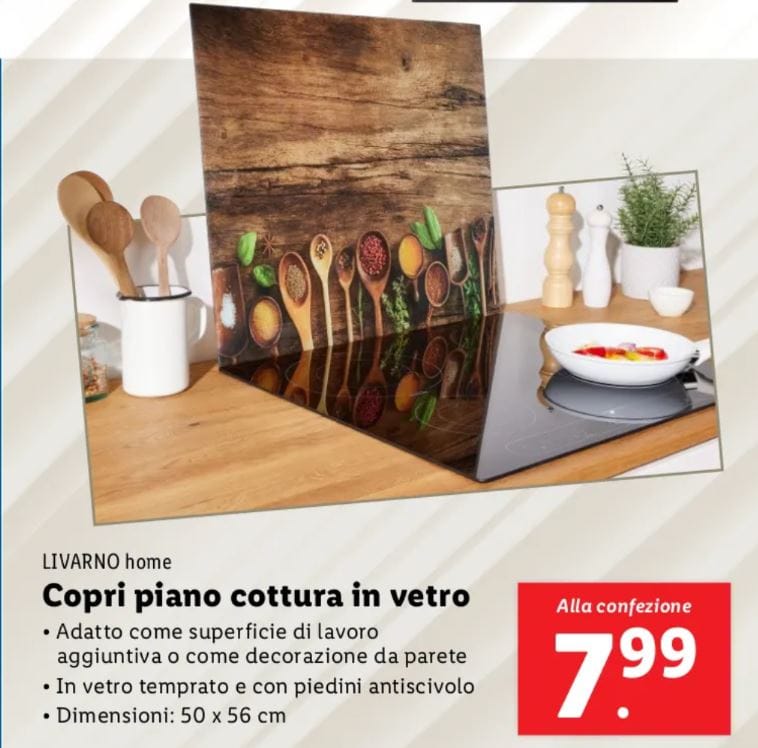 Copri piano cottura lidl