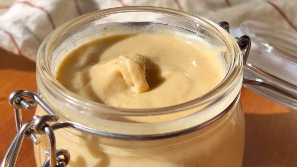 Crema fit alla nocciola e cioccolato bianco, solo 2 ingredienti: è proteica e zero colpe!