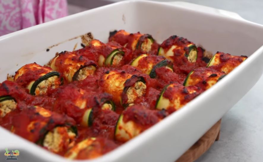 Non avevo quasi nulla in frigo, solo 2 zucchine, ma guarda cosa ho preparato di salutare per cena | Solo 230 Kcal!