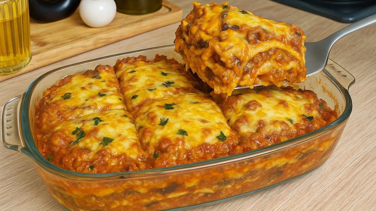 Sformato di melanzane e macinato