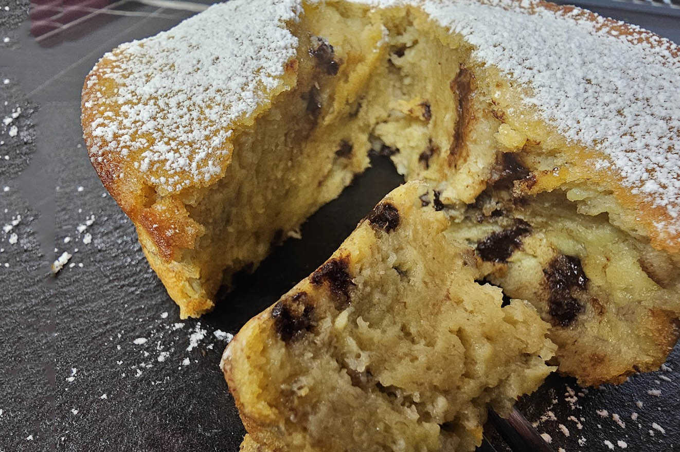 Torta allo yogurt e banana