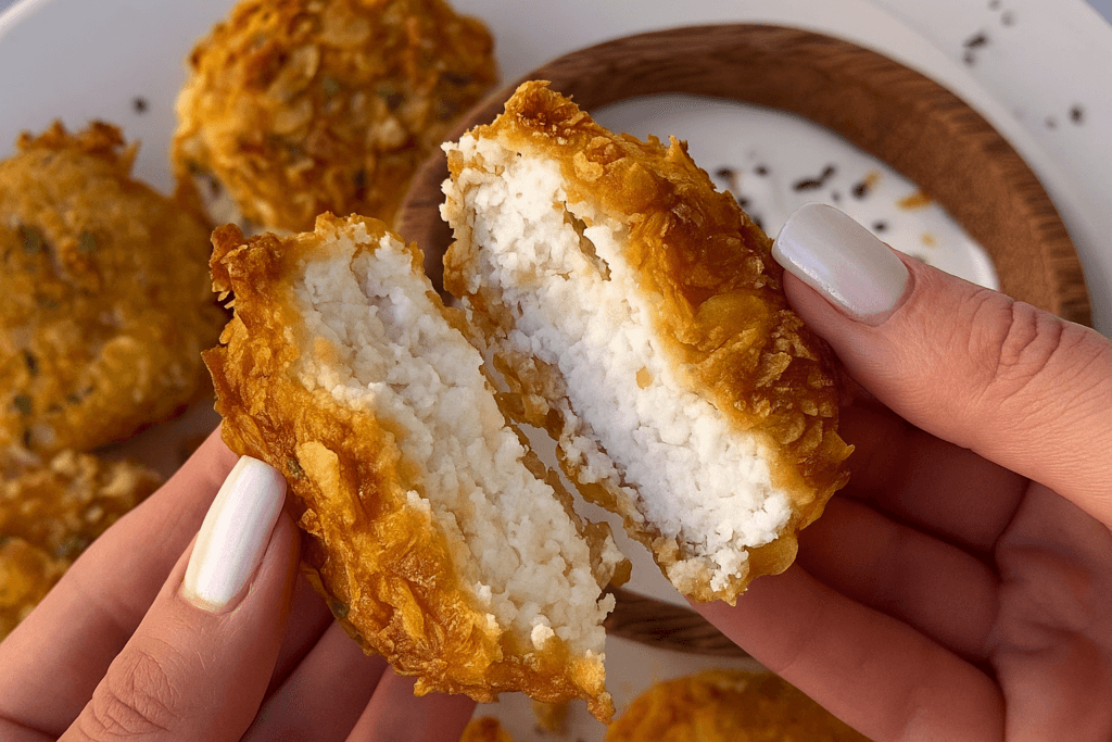 Così leggere che puoi mangiarle anche la sera: polpette di ricotta ricche di proteine e facili da digerire. Solo 190 Kcal!